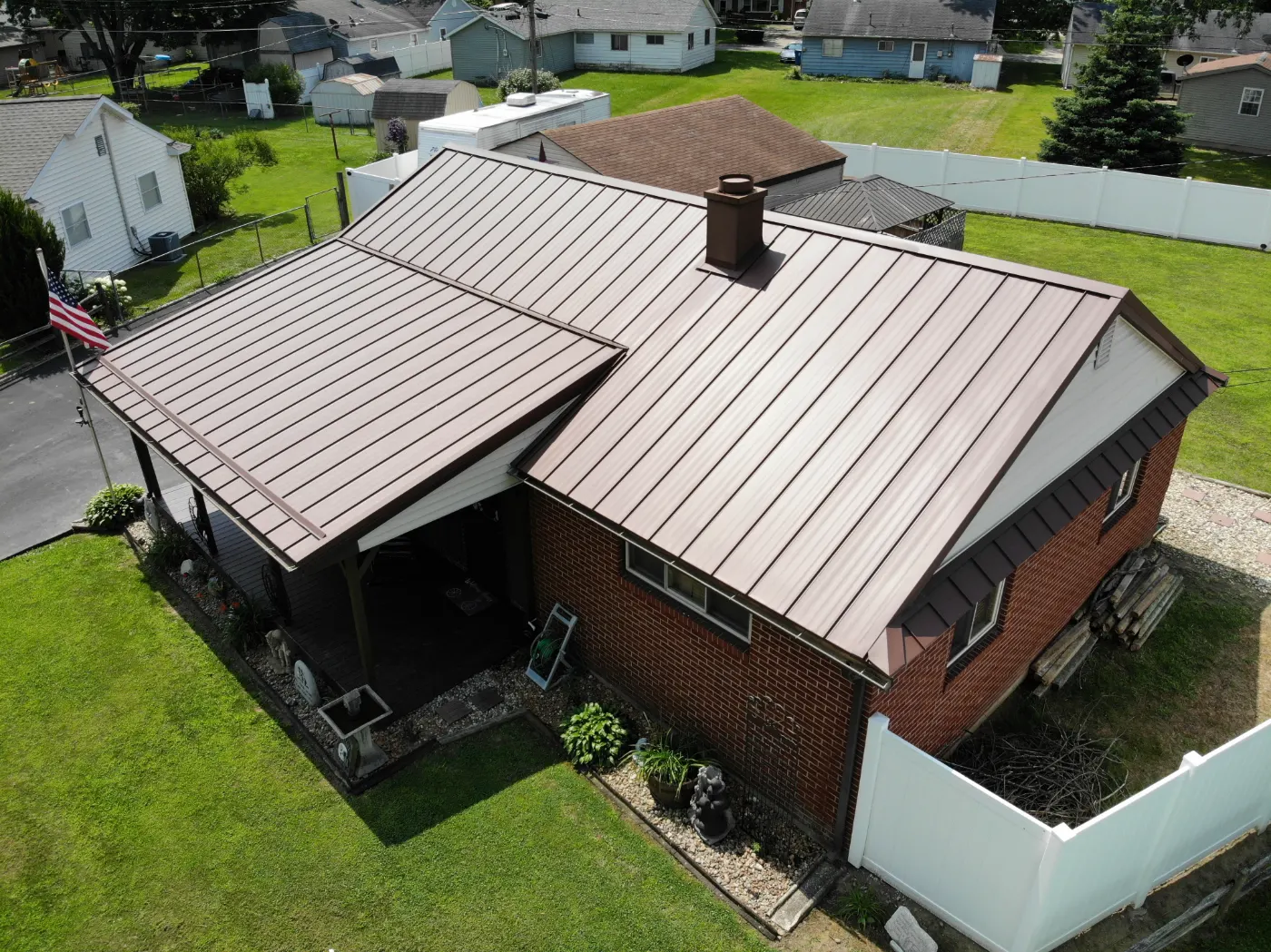 Commercial roof inspection documented in Daleville